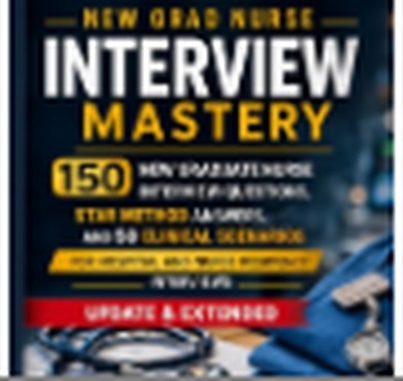 New Grad Nurse Interview Mastery book cover